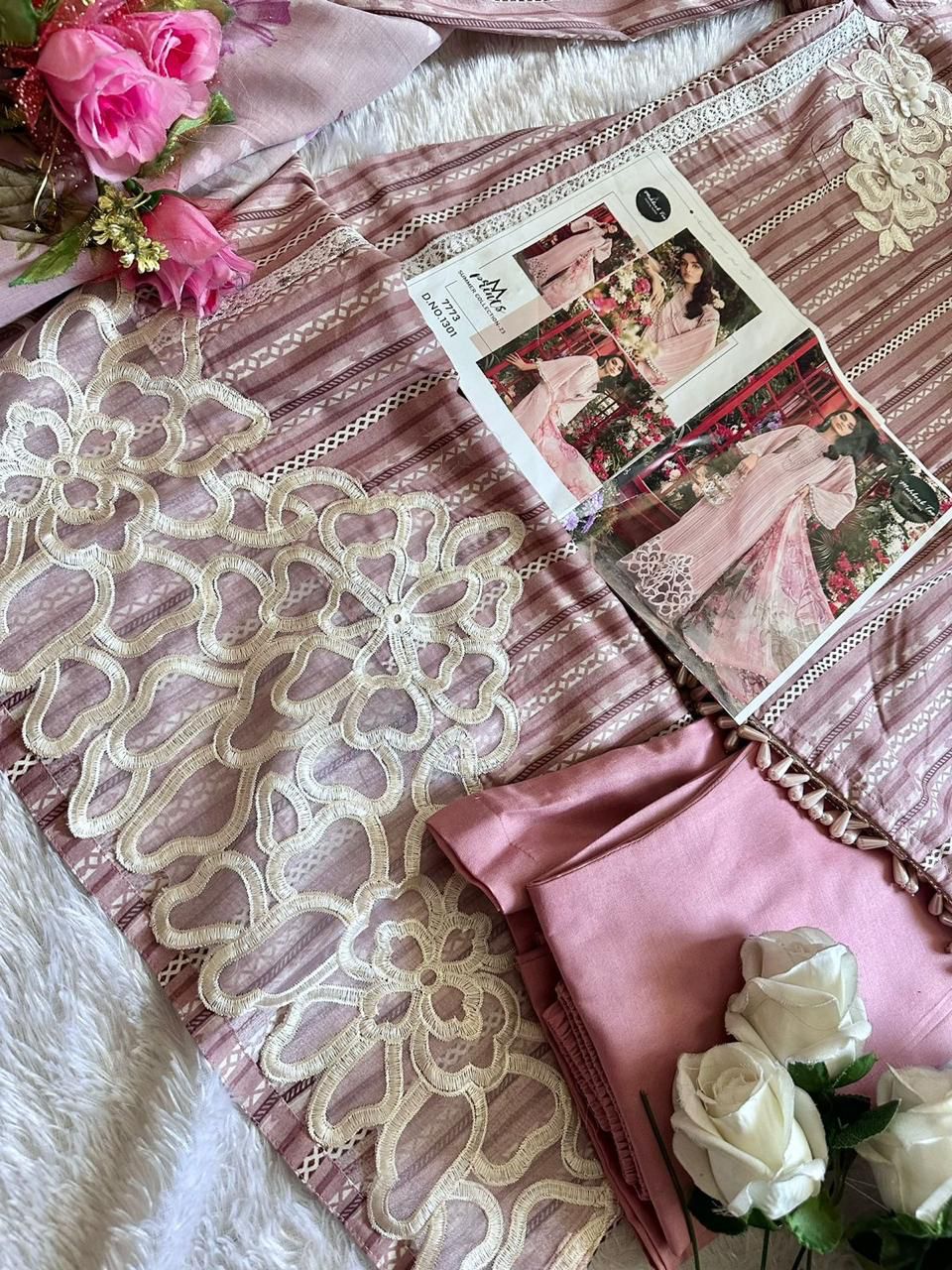 M print Spring Summer 22 By Mehboob 1301 And 1302 Pure Cotton Pakistani Suit Exporters in India